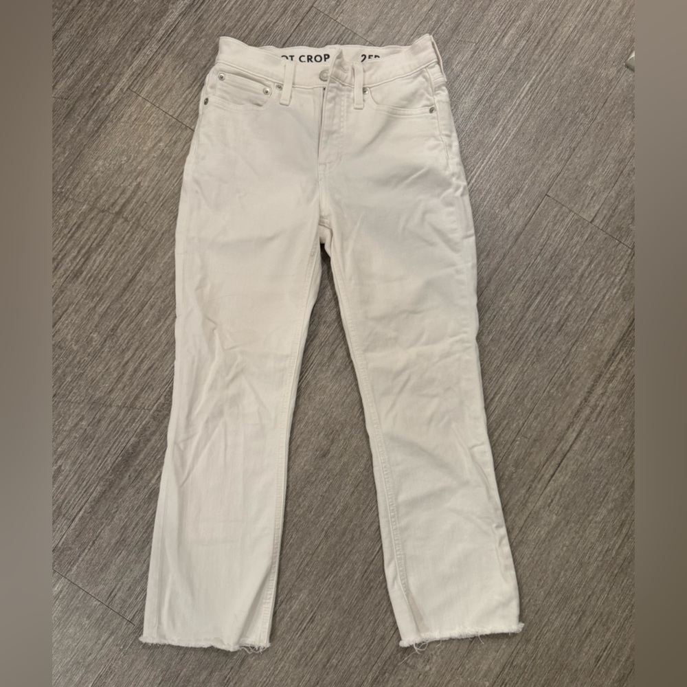 JCrew Demi Boot Crop petite 25